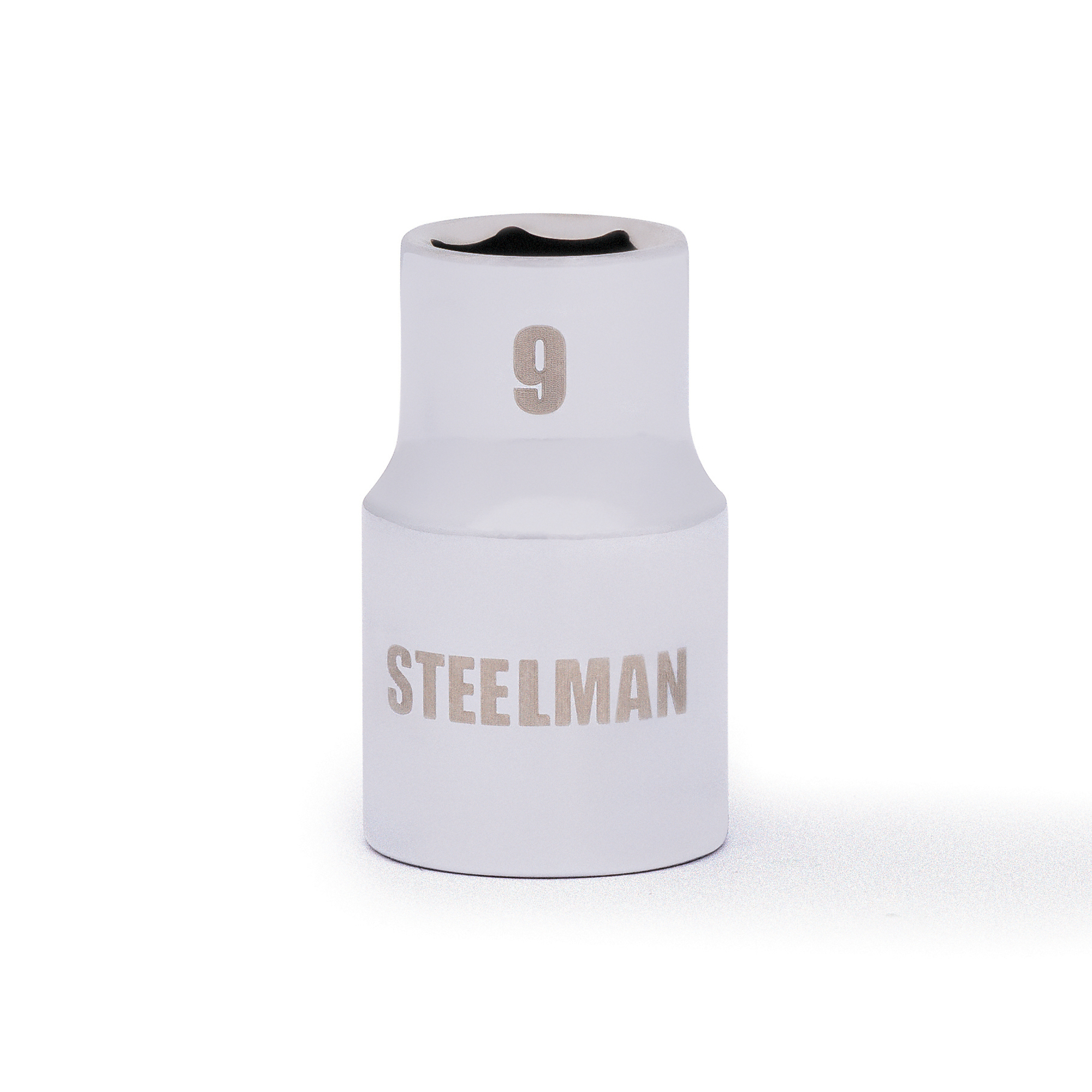 STEELMAN 3/8-Inch Drive x 9mm Shallow 6-Point Socket, Model# 78192